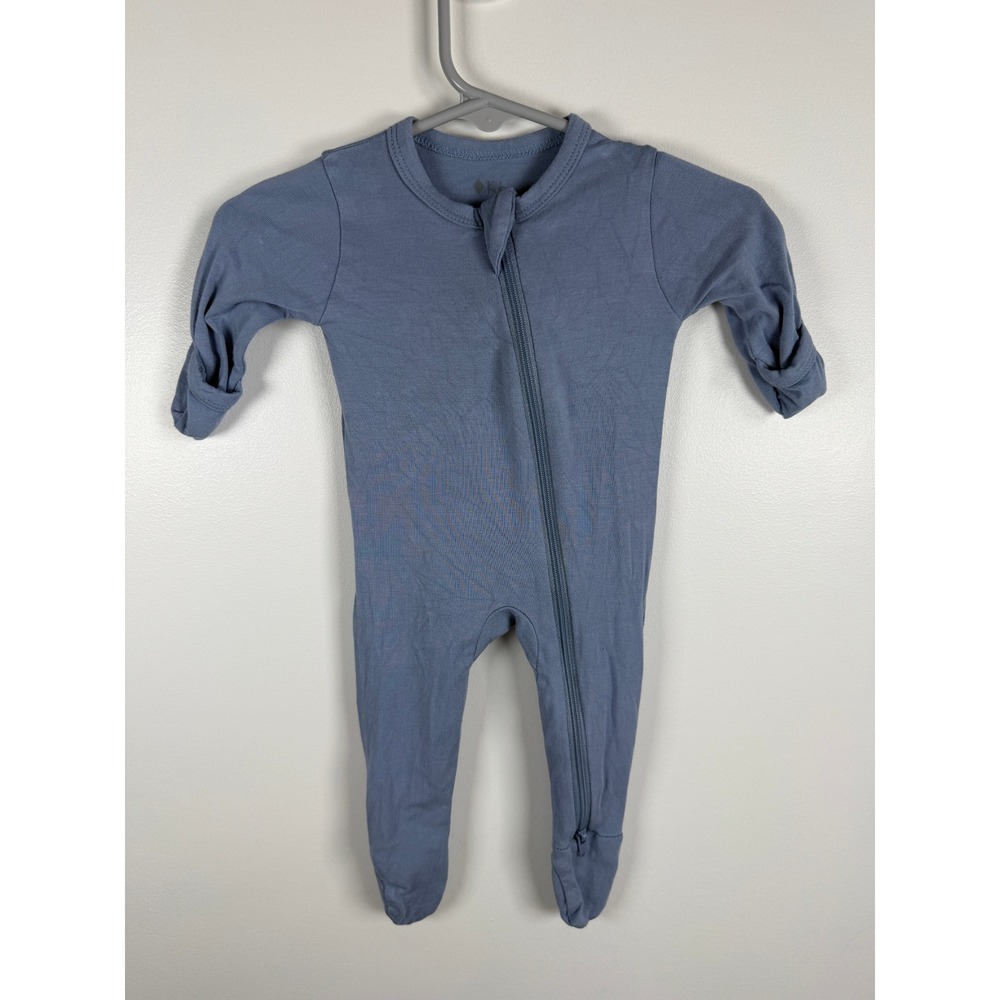 Kyte Baby Slate Blue Bamboo Footie Newborn